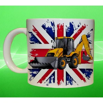 hrnek s bagrem JCB 3CX