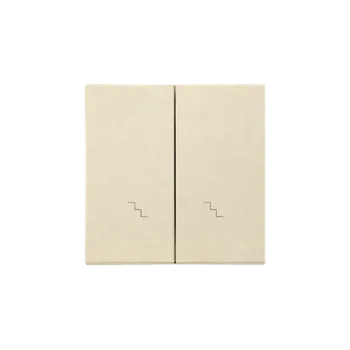 vypínač SIMON TKW6/2/144 Kryt 2 násobný pro přístroje spínačů a tlačítek bílá