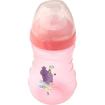 Láhev Keeeper Tréningová láhev s měkkým náustkem 300ml růžová