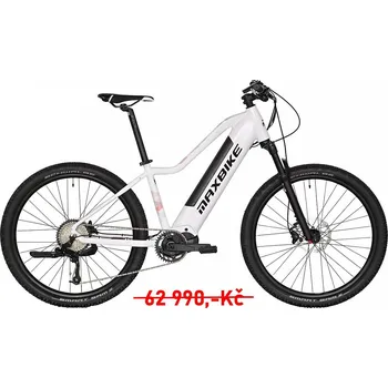 Elektrokolo Maxbike elektrokolo Freya 2.0 2022 bílá+červená - 18"