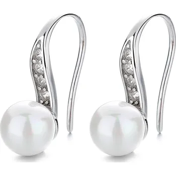 Náušnice Majya Stříbrné náušnice PERLA Ag/; ≤1,36 g 10137