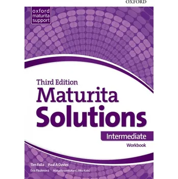 Anglický jazyk Maturita Solutions: Intermediate Workbook 3rd (Czech Edition) - Tim Falla, Paul A. Davies (2017, brožovaná)