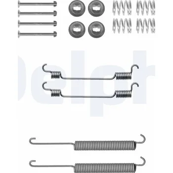 Brzdová čelist Sada příslušenství, brzdové čelisti DELPHI LY1302