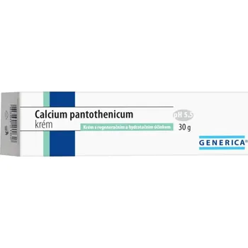 Lék na kožní problémy, vlasy a nehty Generica Calcium Pantothenicum krém 30 g