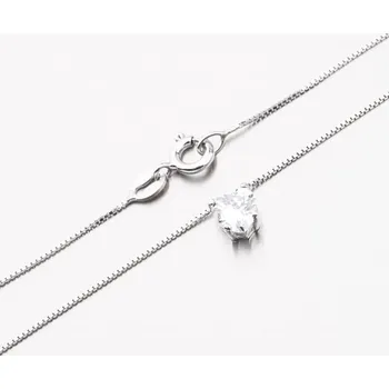 Náhrdelník Dámský náhrdelník stříbro 925 zirkon srdce N1901476-0871-SLX délka 42 cm