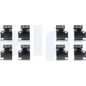 Autodíl Sada příslušenství, obložení kotoučové brzdy DELPHI LX0354