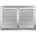 Krytka | Nerezová větrací mřížka - NEREZ 300 x 200 mm - NVM 300x200 K