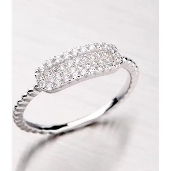 Šperk Dámský prsten stříbro 925 zirkon ze stříbra RXC04140212 velikost 49