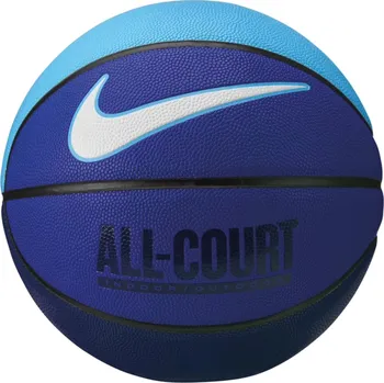 Basketbalový míč Modrý basketbalový míč Nike Everyday All Court 8P Ball N1004369-425 Velikost: 7