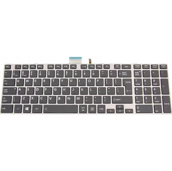 Náhradní klávesnice pro notebook Klávesnice TOSHIBA P855-10L P855-S5200 SIL LED