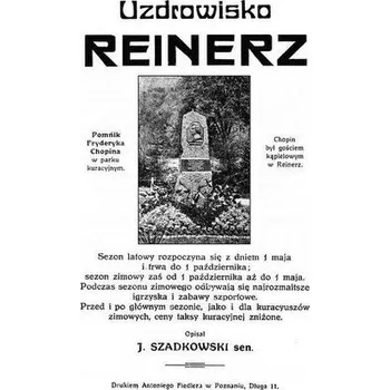 Cestování Uzdrowisko Reinerz - praca zbiorowa
