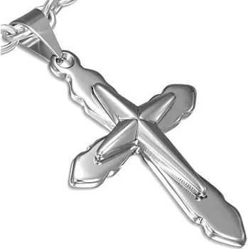 Přívěsek Přívěsek ocel kříž GPCR436