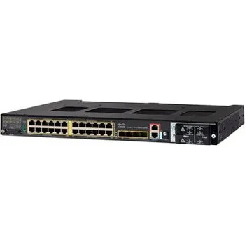 Síťový prvek Cisco Industrial Ethernet 4010 Series - Přepínač - řízený - 24 x 10 100 1000 (PoE+) + 4 x 10 100 1000 SFP (uplink) - lze montova