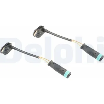 Brzdová destička Výstražný kontakt, opotřebení obložení DELPHI LZ0334