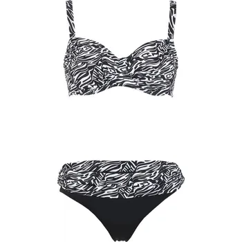 Dámské plavky Fashy Bikini C + D-CUP černá/bílá velikost: 42C