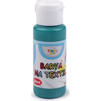 Výtvarná barva Barva na textil 60 ml 20 petrolejová