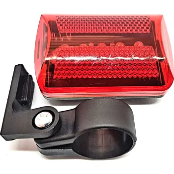 Cyklosvítilna QiiM JZ-1322 zadní cyklosvítilna, červená (zadní cyklosvítilna|LED blikačka|bezpečnostní světlo na kolo|červené cyklo světlo|zadní světlo na kolo|LED cyklosvítilna|bezpečnostní blikačka|viditelnost na silnici|cyklistické příslušenství|noční cyklistika|Qii