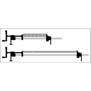 Truhlářská svěrka svěrka trubková nastavitelná, pro průměr trubky 1/2'