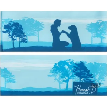 Čelenka HannahB dogwear Čelenka Dogsports psí láska - modrá