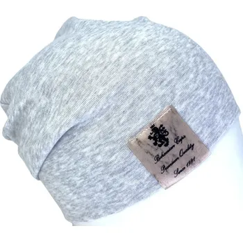 Čepice Čepice Dráče Pastels Double Šedá - vzor 02 Obvod: 50 - 52 cm