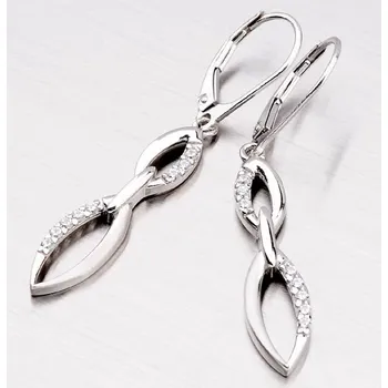 Náušnice Dámské náušnice stříbro 925 zirkon OKP-365/MP-OKS