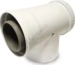 Thermona Koleno průměr 80/125, 90° s kontrolním otvorem, PP/AL, 27648