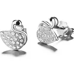 Majya Stříbrné náušnice LABUŤ Ag/; ≤1,06 g 10148