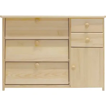 Komoda Botník z masivu Šumava 93 Barevné provedení: Olše