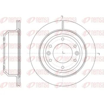 Brzdový kotouč Brzdový kotouč REMSA 61397.10