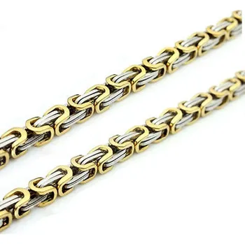 Šperk Řetízek ocel královská vazba 6 mm 65045 délka 45 cm