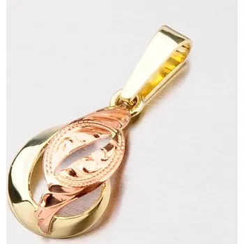 Přívěsek Dámský přívěsek zlato mix 585 53P-024