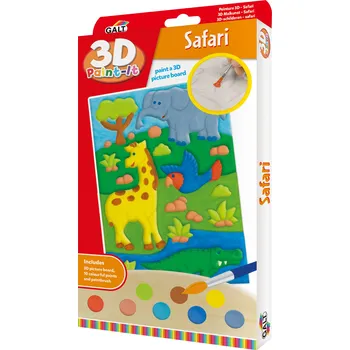 omalovánky Galt 3D omalovánky - Safari