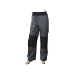 Dětské softshellové kalhoty Fantom s beránkem a s cordurou - šedé velikost 110