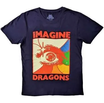 Pánské tričko Merch Imagine Dragons: Imagine Dragons Unisex T-shirt: Eye (medium) M