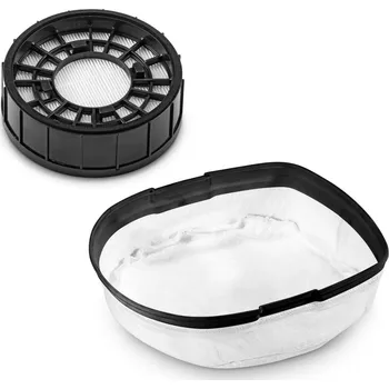 Filtr do vysavače Kärcher Set HEPA T 11/1: Trvalý hlavní filtrační koš a filtr HEPA 14 do vysavače Kärcher T 11/1 Classic, T 11/1 Classic HEPA, T 11/1 Classic HEPA Re!Plast (2.889-310.0)