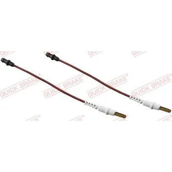 Brzdová destička Výstražný kontakt, opotřebení obložení QUICK BRAKE WS 0208 A