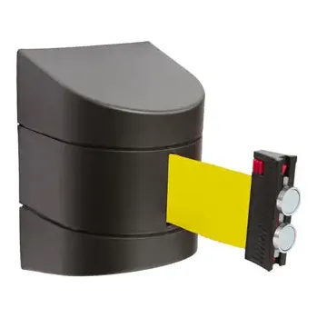 Lepicí páska HAPPY END Nástěnná zábrana proti vstupu magnetická 5 m, černá – žlutá - CV 625.13