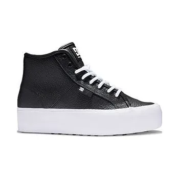 Dámská tenisová obuv Dc shoes dámské boty Manual Hi Black/White | Černá | Velikost 9,5 US