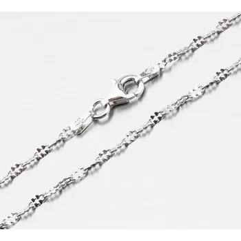 Řetízek Dámský řetízek stříbro 925 lesklými facetami CHRS-DAISY-030 délka 40 cm