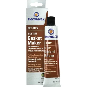 Tmel PERMATEX Červený vysokoteplotní silikonový tmel RTV (OEM) 80ml