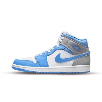 Pánské tenisky Air Jordan Jordan 1 Mid "University Blue Grey" Velikost: 45.5