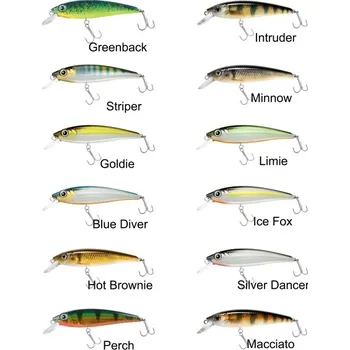 Umělá nástraha Japonský wobler 10g Gipsy Diver, plávajúci 44 3205004 - Japonský wobler 10g Gipsy Diver, plávajúci