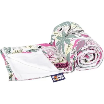 Dětská deka Kaarsgaren Oboustranná bambusová deka 70x100 cm růžová koala