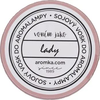 Aroma lampa Přírodní vonný vosk do aromalampy sójový - AROMKA Vůně: Lady