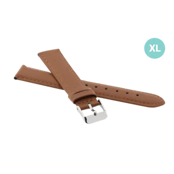 Řemínek na hodinky Prodloužený kožený řemínek na hodinky R17403/14XL (14 mm)