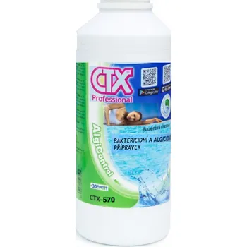 Bazénová chemie AstralPool CTX-570 1 l - tekutý nepěnivý algicidní přípravek proti řasám