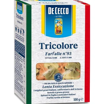DE CECCO Farfalle TRICOLORE 500 g