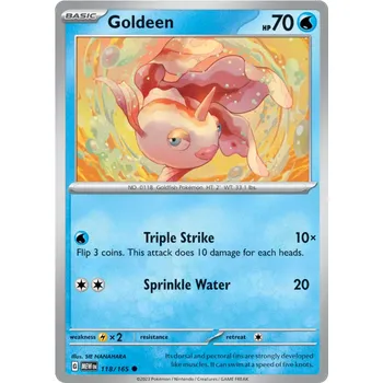 Sběratelská karetní hra Pokémon TCG Goldeen 118/165