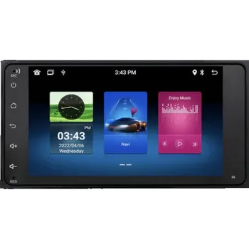 Handsfree sada do auta Junsun 2DIN Android autorádio do Toyota Rav4, Pado, Corrola, Vios, Hilux, Terios, Vitz 1 Avanza, Land Cruiser, 4runner, Previa 1, Estima 1, Tundra, Camry, Fortuner, DAIHATSU AUTORÁDIO ANDROID GPS NAVIGACE Výkon: 2GB RAM + 32GB ROM