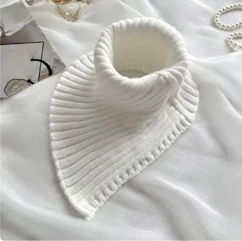 Nákrčník Krásně hřejivý dámský bavlněný nákrčník Barva: A - bílá